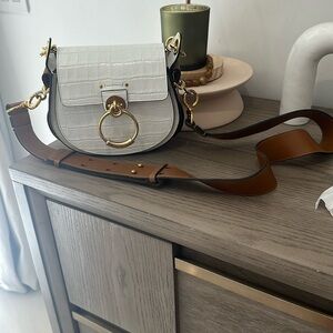 Chloe small Tess white bag